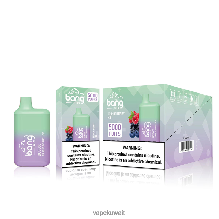 Vape KW F2PZLD87 - Bang Box قبل الميلاد5000 يمكن التخلص منه
