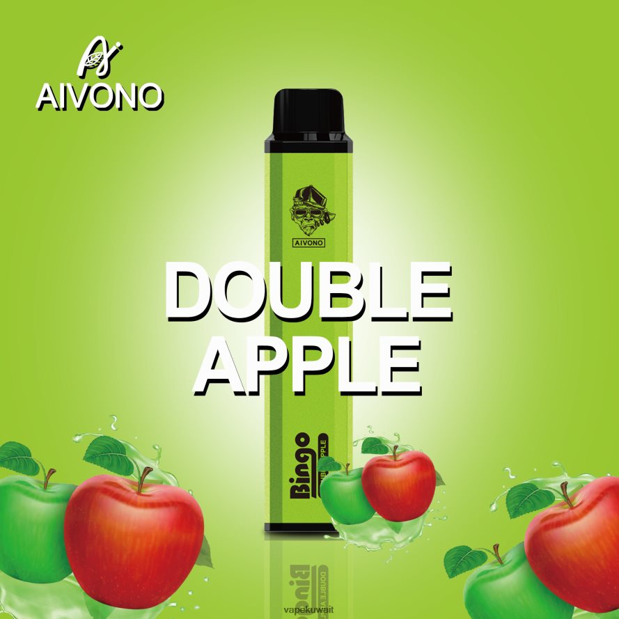 Aivono AIM BINGO 4000 تفاحة مزدوجة - 66DF60138 Vape الكويت