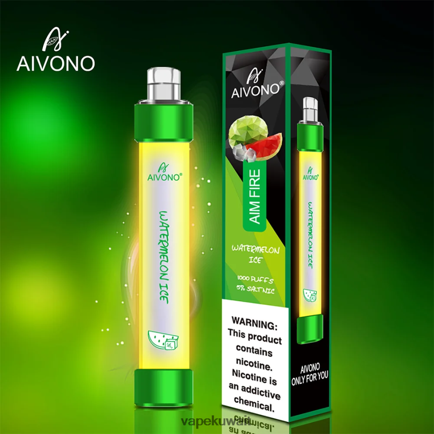 Aivono AIM FIRE 1000 ثلج البطيخ - 66DF60333 Vape Kuwait