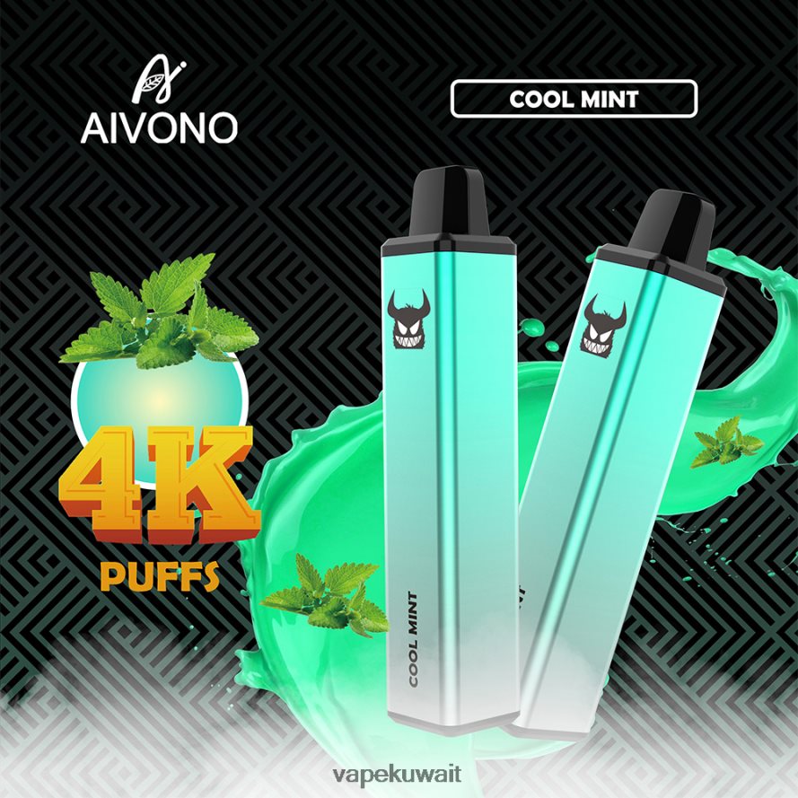 Aivono AIM FREAK 4000 نعناع بارد - 66DF60254 Vape الكويت