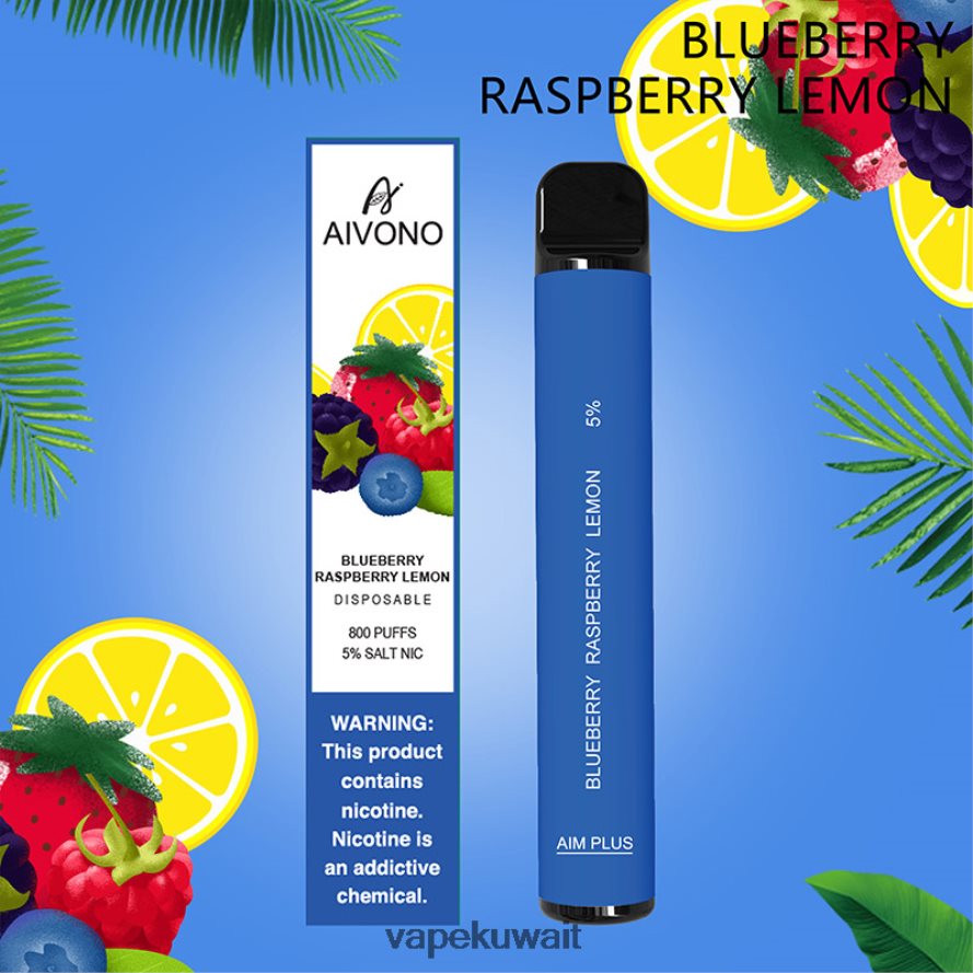 Aivono AIM PLUS 800 التوت الأزرق والليمون - 66DF60173 Vape Kuwait