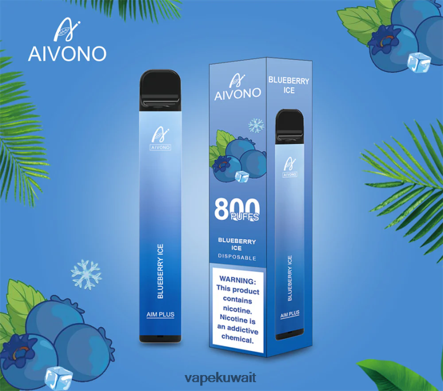 Aivono AIM PLUS 800 جليد التوت - 66DF60175 Vape Kuwait