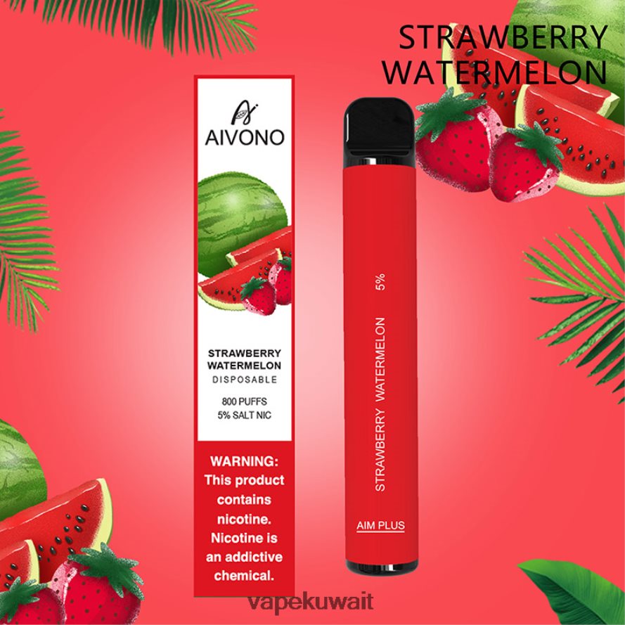 Aivono AIM PLUS 800 الفراولة والبطيخ - 66DF60196 Vape الكويت
