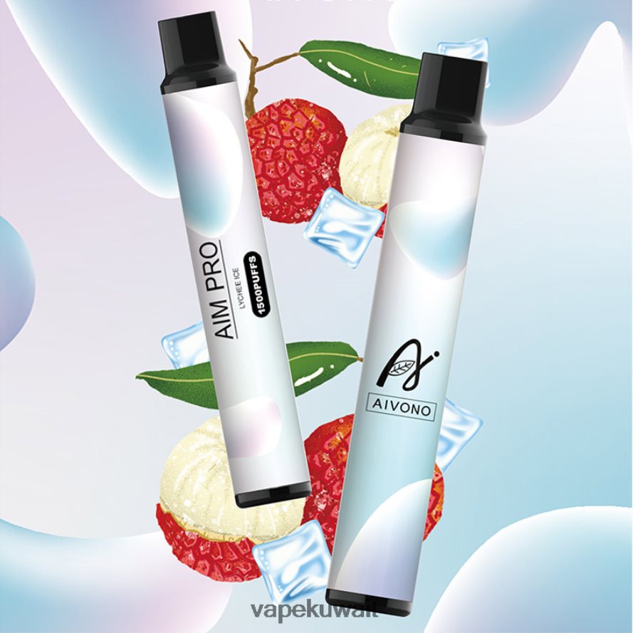 Aivono AIM PRO 1500 ثلج ليتشي - 66DF60160 Vape الكويت