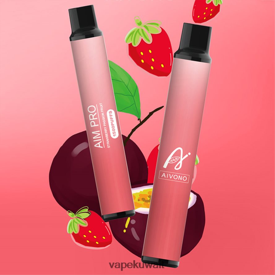 Aivono AIM PRO 1500 فاكهة الفراولة - 66DF60162 Vape الكويت
