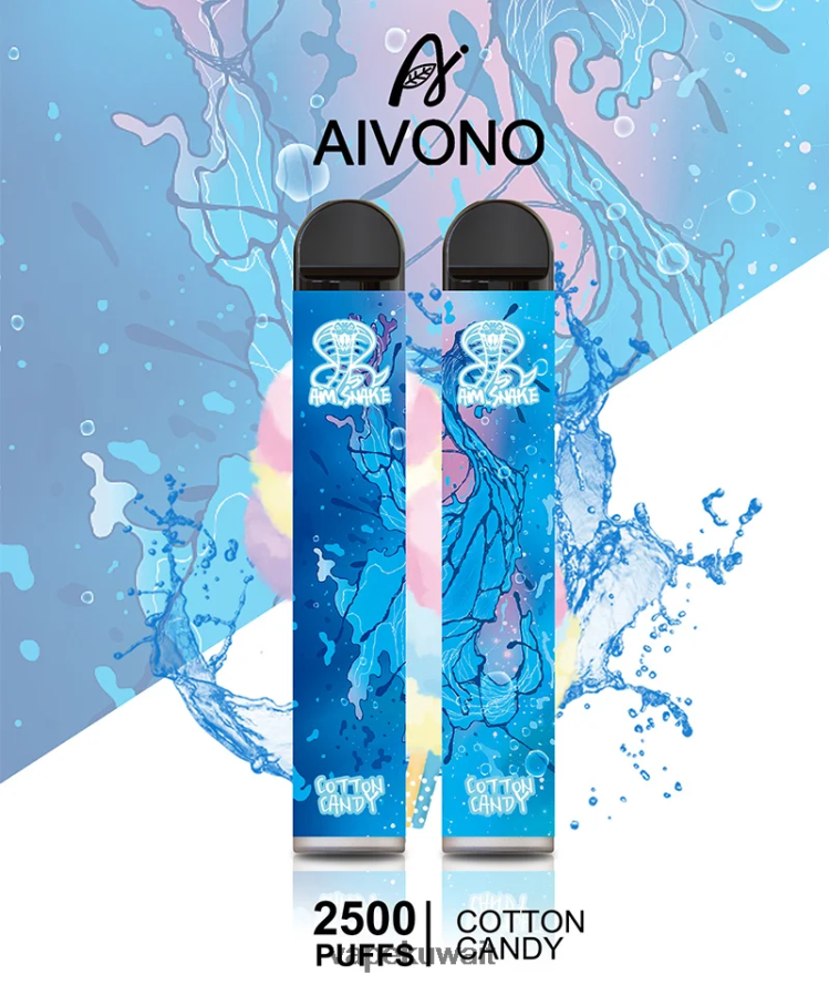 Aivono AIM SNAKE 2500 حلوى القطن - 66DF60303 Vape Kuwait