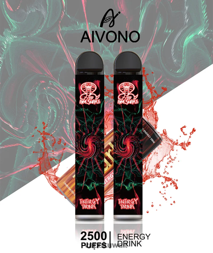 Aivono AIM SNAKE 2500 مشروب الطاقة - 66DF60305 Vape Kuwait