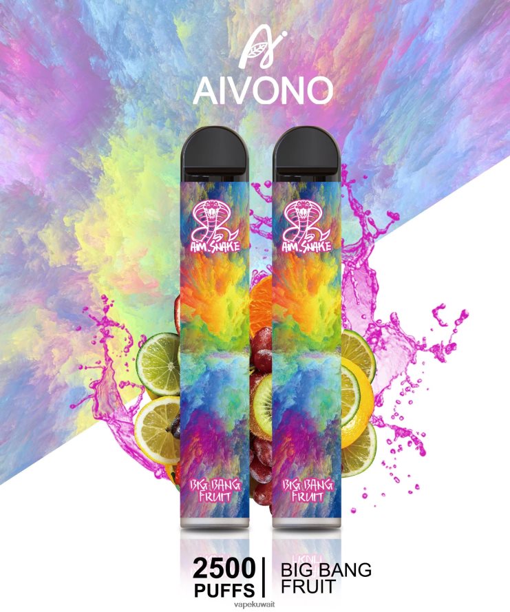 Aivono AIM SNAKE 2500 ثمرة الانفجار الكبير - 66DF60322 Vape الكويت