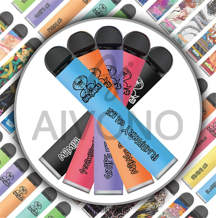 Aivono AIM SNAKE 2500 موخيتو - 66DF60323 Vape Kuwait