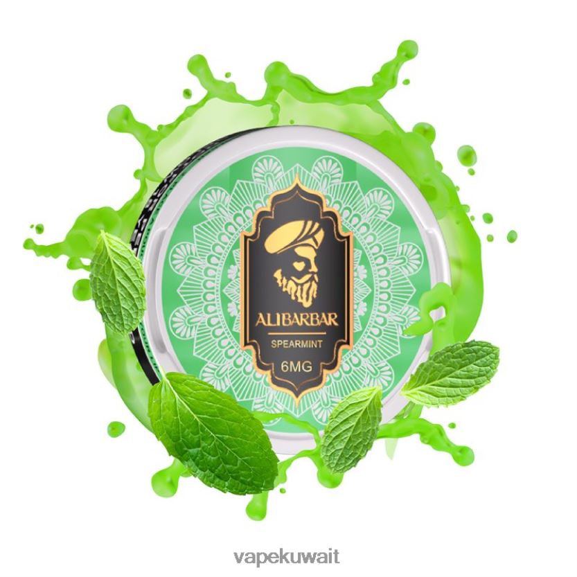 Alibarbar أكياس النيكوتين النعناع PRH2FR90 Vape Pod Kits