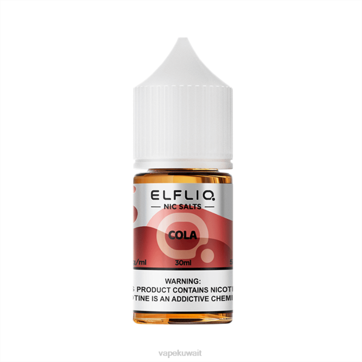 ELFBAR ELFLIQ Nic Salt 30ml كولا PZ4Z15