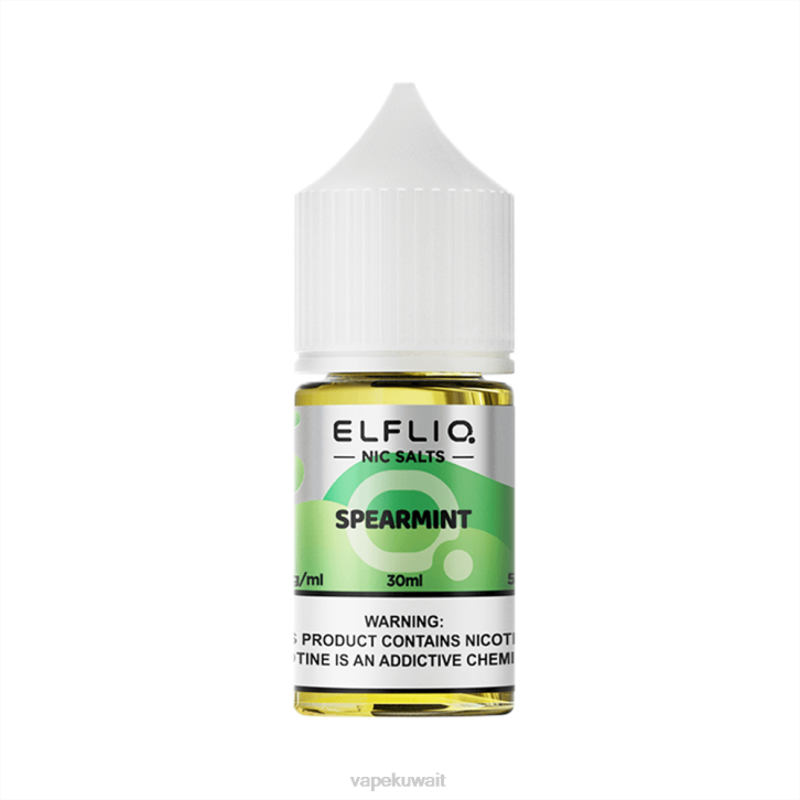 ELFBAR ELFLIQ Nic Salt 30ml النعناع PZ4Z29