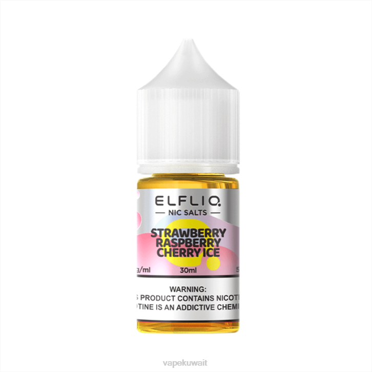 ELFBAR ELFLIQ Nic Salt 30ml الفراولة التوت الكرز الجليد PZ4Z32