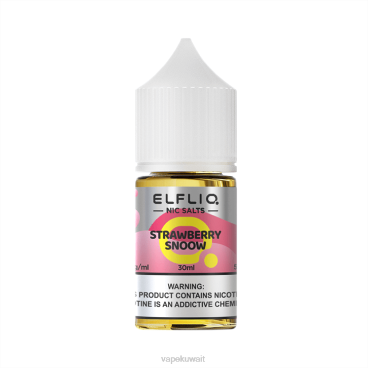 ELFBAR ELFLIQ Nic Salt 30ml الفراولة snoow PZ4Z33
