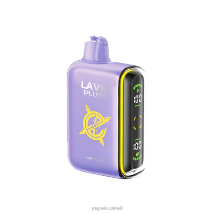 N8RV103 Vape Kuwait - جليد العنب LAVIE PLUS 15000 نفث