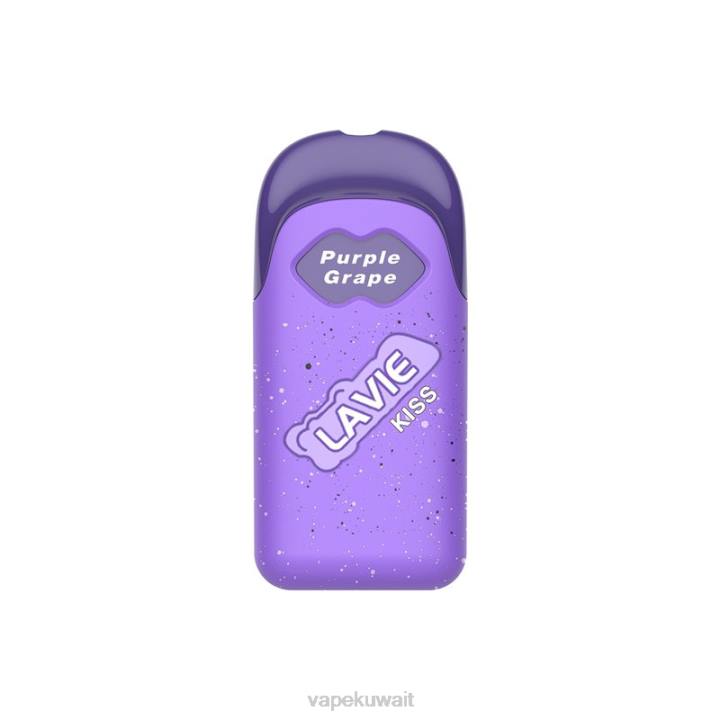 N8RV112 Vape الكويت - العنب الأرجواني LAVIE KISS 8000 نفث