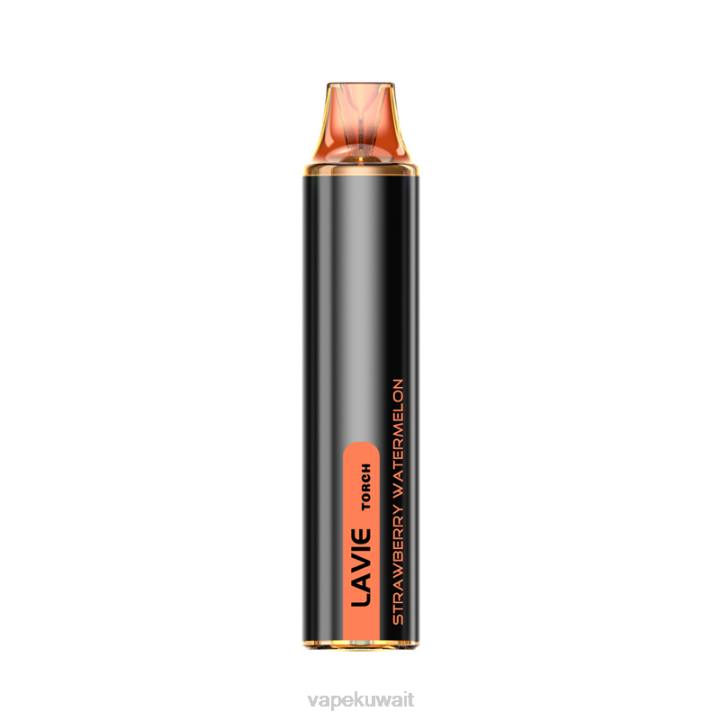 N8RV136 Vape الكويت - الفراولة والبطيخ LAVIE Torch 6000 نفث