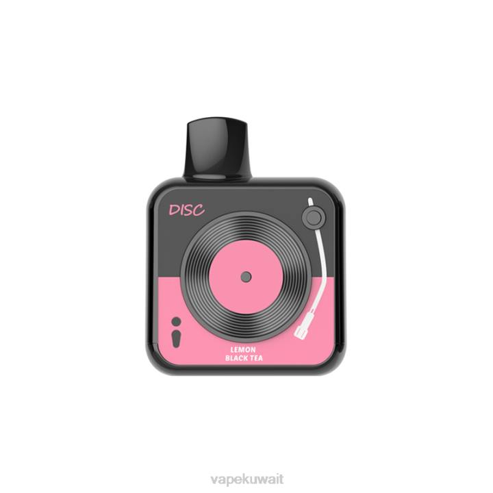 N8RV156 Vape الكويت - شاي أسود بالليمون LAVIE DISC 10000 نفث