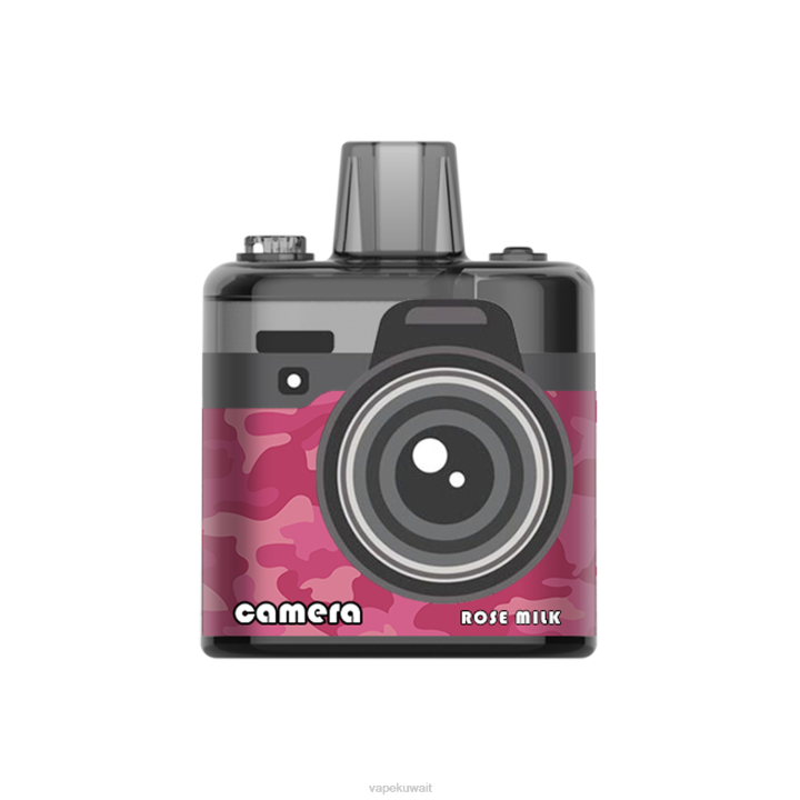 N8RV167 Vape Kuwait - حليب الورد LAVIE Camera 8000 نفث