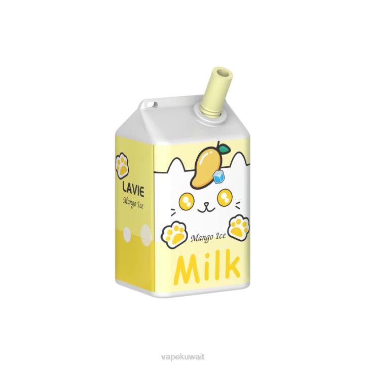 N8RV178 Vape الكويت - جليد المانجو LAVIE MILK 7000 نفث