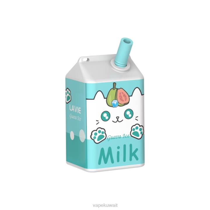 N8RV181 Vape Kuwait - جليد الجوافة LAVIE MILK 7000 نفث