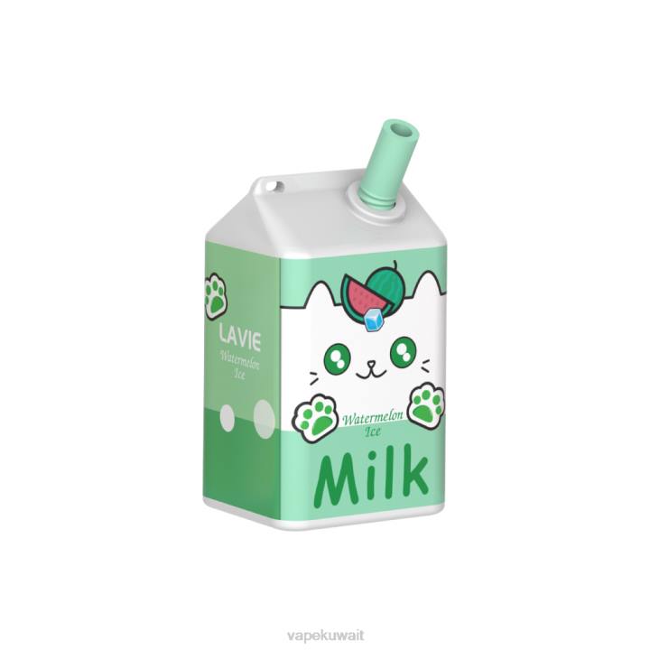 N8RV185 Vape Kuwait - ثلج البطيخ LAVIE MILK 7000 نفث