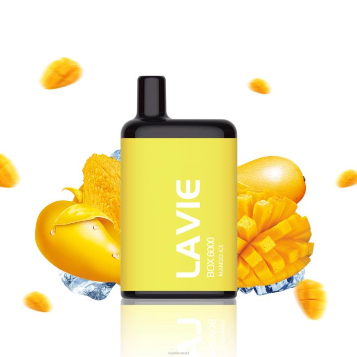 N8RV201 Vape Kuwait - جليد المانجو LAVIE BOX 6000 نفث