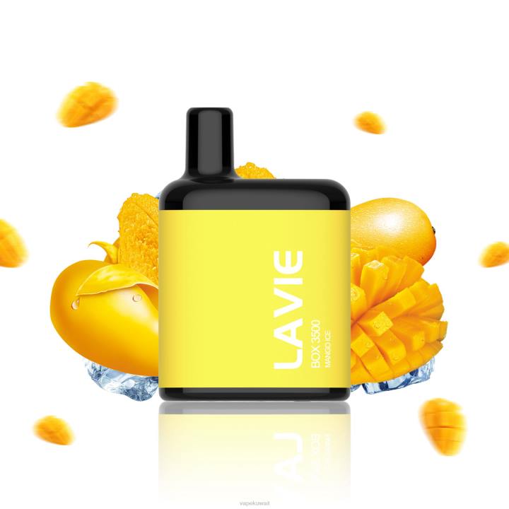 N8RV208 Vape الكويت - جليد المانجو LAVIE BOX 3500 نفث