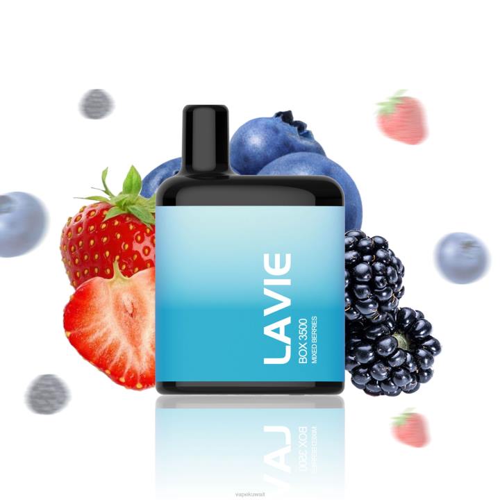 N8RV213 Vape Kuwait - التوت المختلط LAVIE BOX 3500 نفث