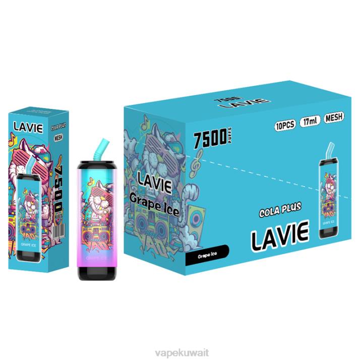 N8RV254 Vape الكويت - جليد العنب LAVIE Cola Plus 7500 نفث