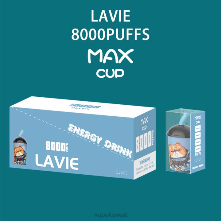 N8RV259 Vape Kuwait - مشروب الطاقة LAVIE Max Cup 8000 نفث