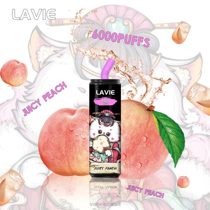 N8RV271 Vape Kuwait - الخوخ العصير LAVIE Coke BAR 6000 نفث