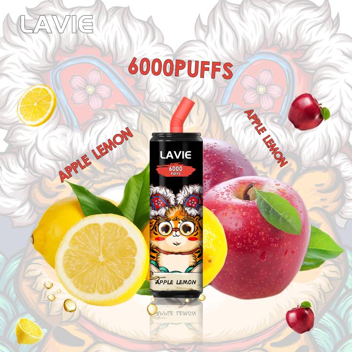 N8RV275 Vape Kuwait - ليمون تفاح LAVIE Coke BAR 6000 نفث