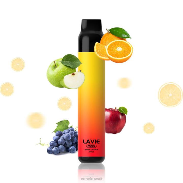N8RV280 Vape الكويت - برتقال عنب LAVIE BAR 5000 نفث - الحد الأقصى