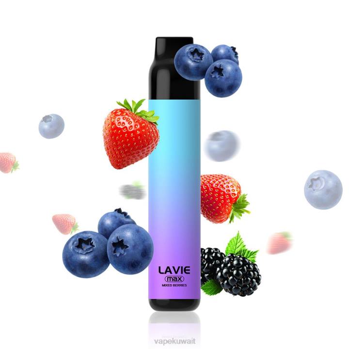 N8RV281 Vape Kuwait - التوت المختلط LAVIE BAR 5000 نفث - الحد الأقصى