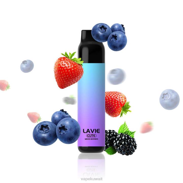 N8RV289 Vape Kuwait - التوت المختلط LAVIE BAR 3000 نفث