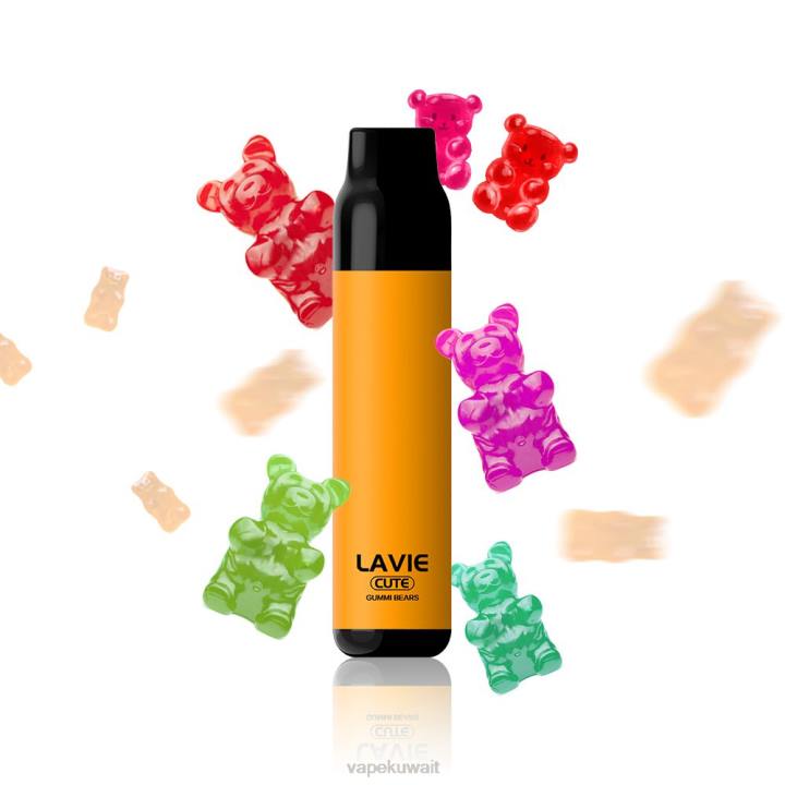N8RV290 Vape الكويت - الدببة الصمغية LAVIE BAR 3000 نفث