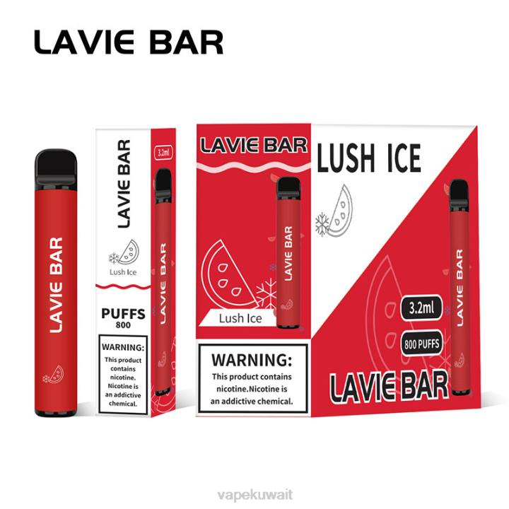 N8RV308 Vape الكويت - الجليد الخصب LAVIE BAR 800 نفث