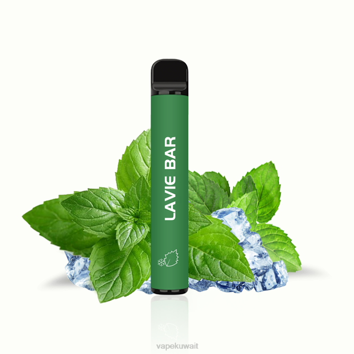 N8RV320 Vape الكويت - نعناع بارد LAVIE BAR 2% نسخة 800 نفخة