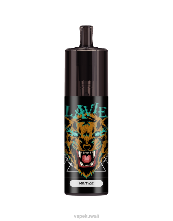 N8RV335 Vape Kuwait - جليد النعناع LAVIE COLOUR BAR 10000 نفخة للتحكم في تدفق الهواء