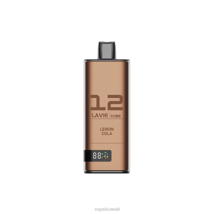 N8RV46 Vape الكويت - كولا الليمون LAVIE Cube 20000 نفخة