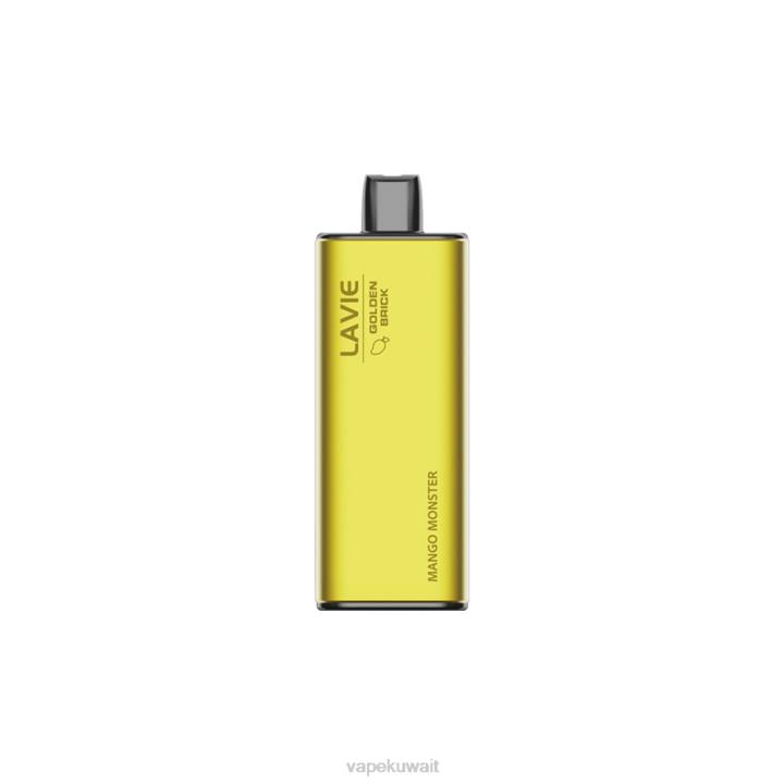 N8RV61 Vape Kuwait - وحش المانجو LAVIE GOLDEN BRICK 10000 نفث