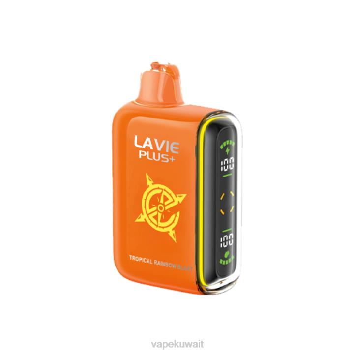 N8RV96 Vape الكويت - انفجار قوس قزح الاستوائي LAVIE PLUS 15000 نفث