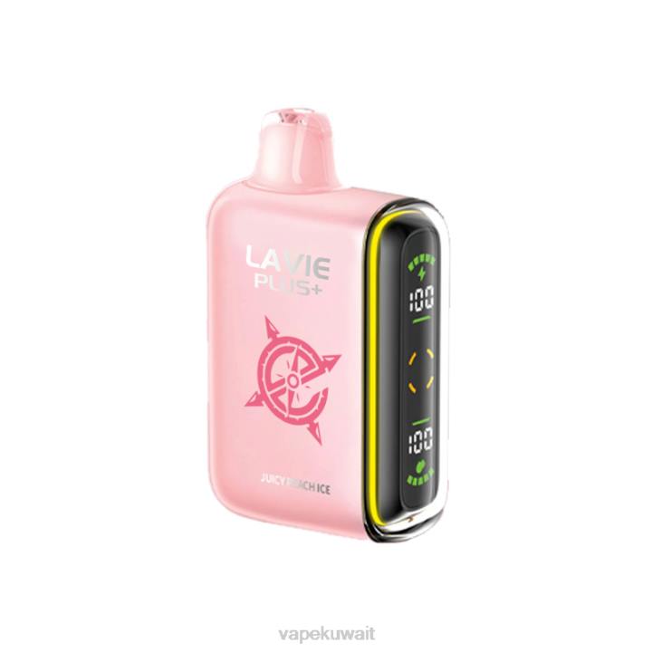 N8RV99 Vape Kuwait - جليد الخوخ العصير LAVIE PLUS 15000 نفث