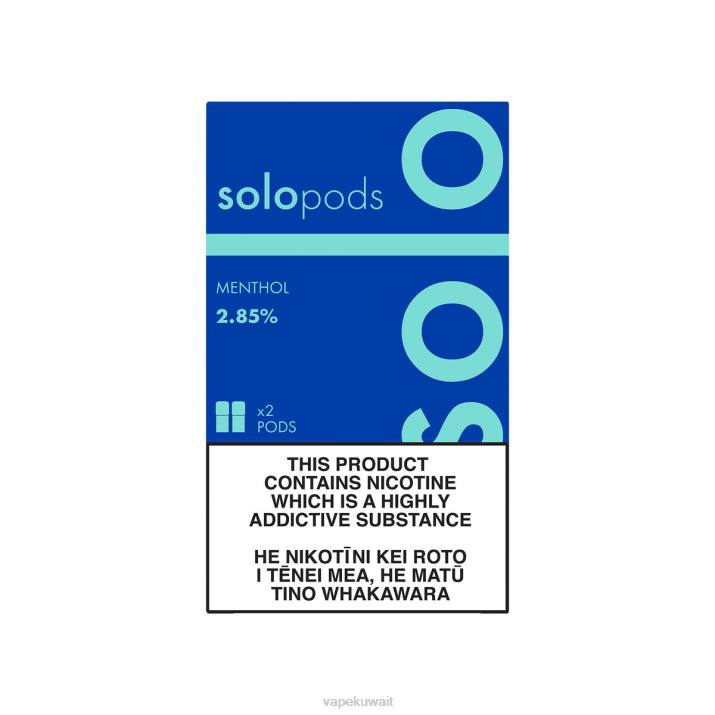 Vape Kuwait المنثول - Solo جراب بديل 2-pack T26051