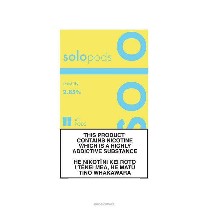 Vape Kuwait ليمون - Solo جراب بديل 2-pack T26055