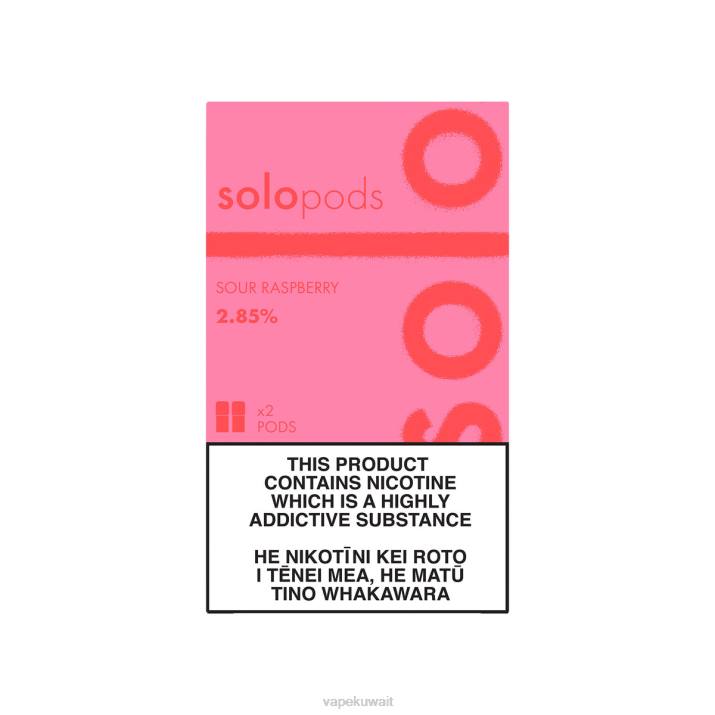 Vape Kuwait التوت الحامض - Solo جراب بديل 2-pack T26059