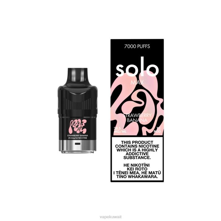 Vape Kuwait موز فراولة - Solo MAX جراب T26077