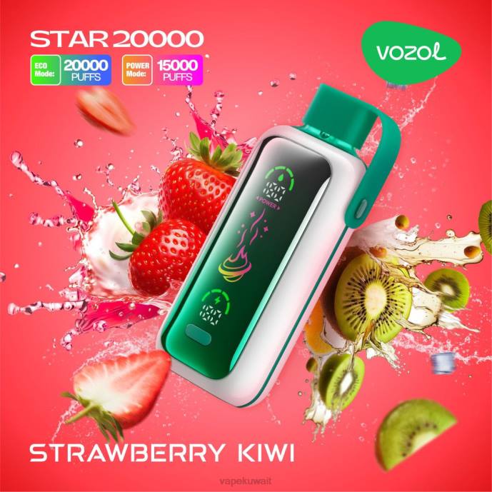 Vape Pod Kits TNLT20 كيوي فراولة VOZOL STAR 20000