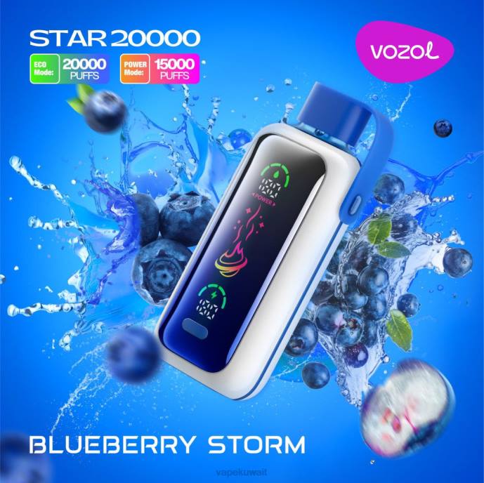 Vape Pod Kits TNLT5 عاصفة التوت VOZOL STAR 20000
